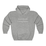 mental health f*cking matters Hooded Sweatshirt