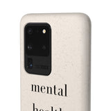 mental health f*cking matters Biodegradable Case