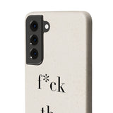 f* the stigma Biodegradable Case