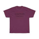 mental health f* matters Cotton Tee